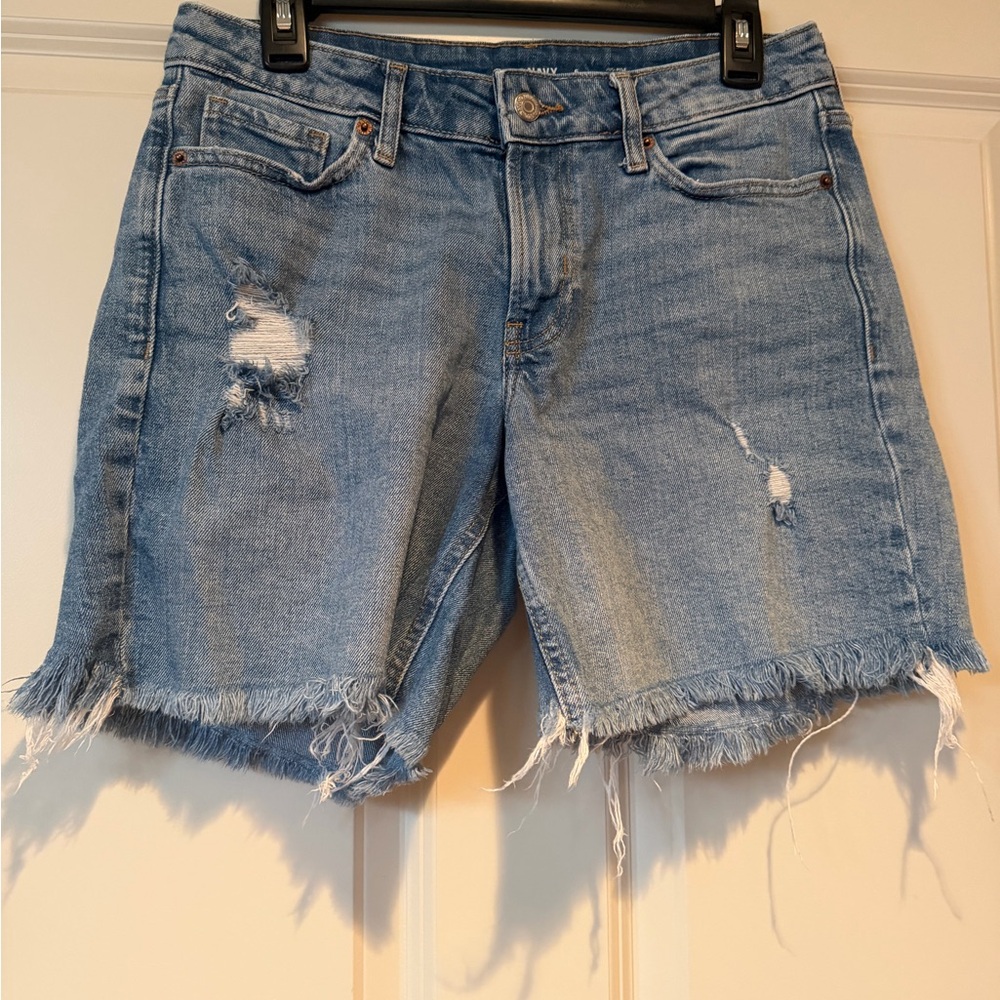 Old Navy OG Loose Denim Distressed Shorts